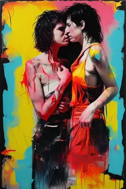 "love will tear us apart"; neo-expressionism