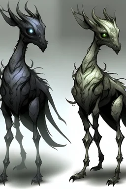 while changelings can look like anyone, they do have a true form. A changeling in their natural form looks rather like a doppelganger, with a lesser resemblance to a regular humanoid in comparison to a human, they appear faded and lacking detail or as if unfinished or vaguely depicted yet still striking. They appeared to have a gray and gauzy additional layer of skin all over their bodies. Their skin tone is pale, either white or light gray, and their hair is thin and fair, most commonly a light