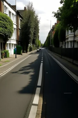 a cycle lane on a one way street