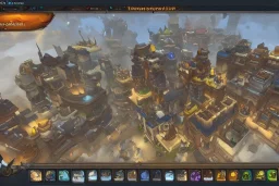 Torchlight 2 architecture concept in overwatch