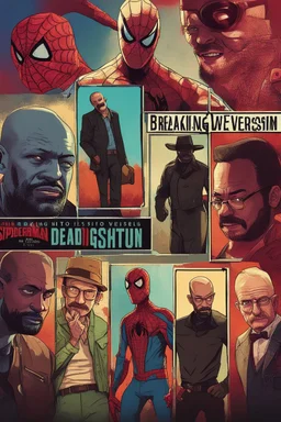 Spiderman into the Spider-verse x Breaking Bad x Arkham Asylum x Read Dead Redemption 2