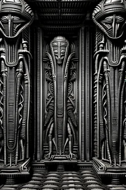 remains of giants in the desert H.R. Giger