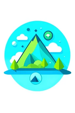 make a logo for an app that encourages users to be more climate friendly by rewarding them with points and virtual goods whenever they complete a taks related to reducing carbon footprint.
