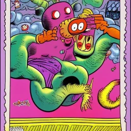 comic character by jim woodring