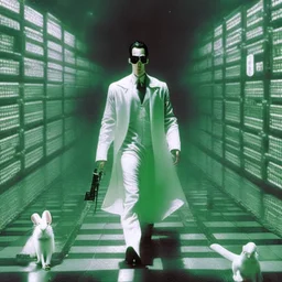 follow the white rabbit terminal, on the matrix movie