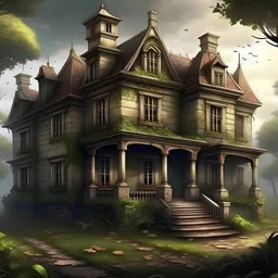 "Write a short story where a family inherits an old, dilapidated mansion in the countryside. As they begin to renovate the property, they discover hidden secrets within its walls that lead them on a journey of mystery and adventure."