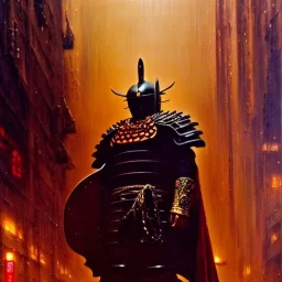 portrait of 'akira(1988)',ancient japanese armor, painting by gaston bussiere, greg rutkowski, yoji shinkawa, yoshitaka amano, tsutomu nihei, donato giancola, tim hildebrandt, evan lee,oil on canvas, cinematic composition, extreme detail,fit full head inside picture,16k