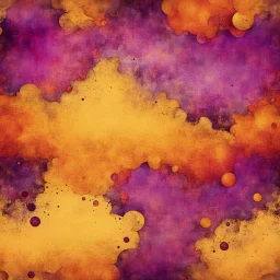 Hyper Realistic Yellow, Orange, Maroon & Purple Multicolored Grungy Retro Background