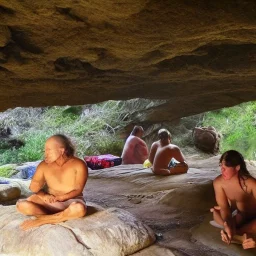 barefoot traveller cave