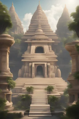 Temples repurposed as virtual havens for the oppressed citizens.