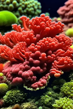 can you show me a rugose coral from the internet