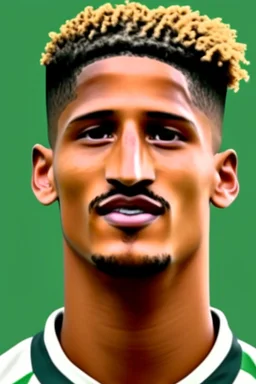 William Saliba French football player Overview Statistics ,cartoon 2d