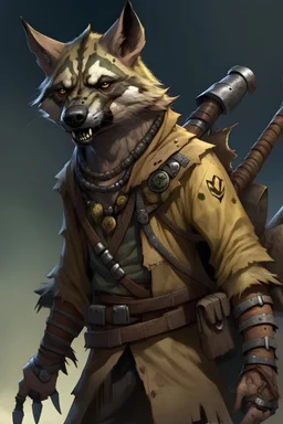 Gnoll Hyena bounty hunter