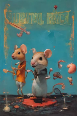 digital rat race '1970 SURREALISM'