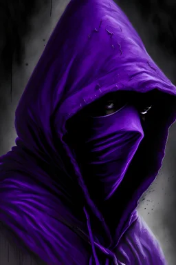 The purple hood.