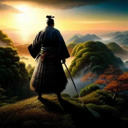 Ultra detailed fullbody Portrait in oil on canvas of Ghost Of Tsushima scenery,intense stare,extremely detailed digital painting, extremely detailed face,crystal clear Big eyes, mystical colors ,perfectly centered image, perfect composition, rim light, beautiful lighting,masterpiece,8k, stunning scene, raytracing, anatomically correct, in the style of robert e howard and Ken Kelley and Ohrai Noriyoshi and Simon Bisley and tomzj1