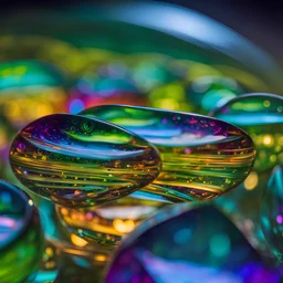 macro photo of a surreal intricacy, sparkling magical fantasy glass, very detailed, amazing quality, intricate, cinematic light, highly detail, beautiful, surreal, dramatic, galaxy fantasy colors, <lora:SDXLFaeTastic2400:0.3>