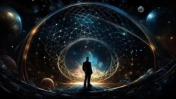 It is a paradox of delicate fantasy and formidable technology, its silhouette pulsing with extraordinary power yet draped with cosmic elegance. Capture this enigma, this tamer of untamed galaxies, through the prism of Matthews' fantastical style."