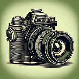 create an image for my blog Adapting Vintage Lenses to Modern Cameras