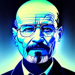 a portrait of Walter White drawn by Leonardo da Vincis, high quality, 8k, master quality,soft coloring, 1600s