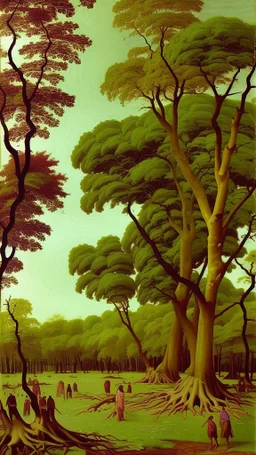 The life of plants is now hidden In these purple trees and strange stumps of branches, How dare you let this beauty forest,Your precious soul, Go, so that she would wander the world, Bruegel painting style