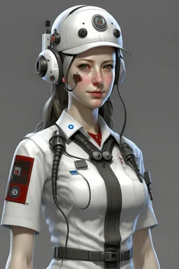 Cyber military nurse