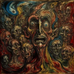 by Arturo Souto, surreal abstract art, paranoid deep-seated fear of being watched, sinister midnight eulogies of anthropomorphical weirds, weirdcore, unsettling, asymmetric diagonal composition, sinister abstractions, surreal masterpiece, creepy, never before seen art of beyond, watercolor and ink