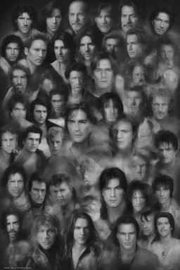 Paul Stanley/Elvis Presley/Keanu Reeves/Pierce Brosnan/Jon Bernthal/Sean Bean/Dolph Lundgren/Patrick Swayze/