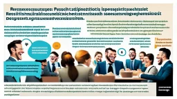 Certainly, here is a description of the ideal image for the article about "Successful Recruitment Strategies in the Business World" in English: The image depicts a group of happy and motivated employees in a professional work environment. In the center of the image, there is a manager or leader explaining successful recruitment principles to their team. The employees are shown actively engaging and participating in a discussion about the company's future. The image conveys a positive message ab