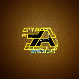 logo with only the letters 'STAR WARS', atmospheric, intricate, epic fantasy, ornate, 3D, cinematic lightning, glow effect, 128K