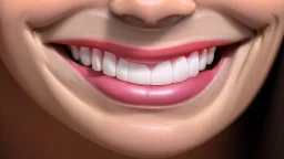 smiling emoji with big grin showing teeth