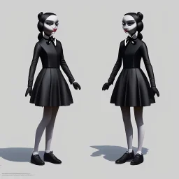 Wednesday addams play dance by artstation