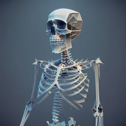 skeleton sharp , 4k ,high resolution.