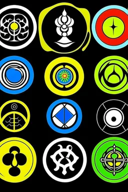 one symbol that uses all the symbols of the main worldreligions