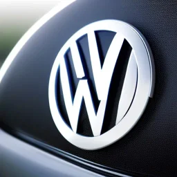 volkswagen brand logo futuristic