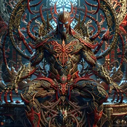 Fhoto full body, reality, Raw, spiderman as king god war, digital art, intricate details, powerful composition, captivating, , trending on artstation, sharp focus, studio photo, intricate details, highly detailed, by addie_digi