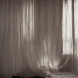 soft light flowing through an open window in a modern room, 100mm lens, f/4, soft light, photo realistic, ultra high resolution, white curtain in background