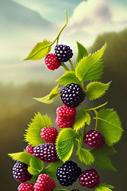 Picking the juiciest blackberries