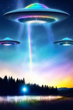 UFOS RAINBOWS