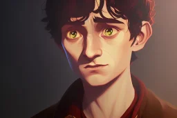 Portrait of Frodo by Jake Bartok