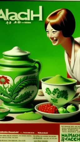 Japanese Matcha Australian Ad 80s