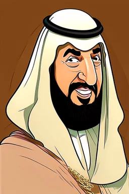 Mohammed bin Salman bin Abdulaziz Al Saud Saudi Prime Minister cartoon 2d