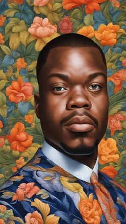 Kehinde Wiley portrait