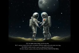 'Cause you and I will be like a couple of cosmonauts Except with way more gravity than when we started off" minimalisric surreal space composition Modifiers: oil on canvas surreal Mixed Media mysterious Impressionism heavy brushstrokes Jamie Heiden Gayane Khachaturian arbitrary colour alteration dmt puff mild exorcism Squeak Carnwath Bif Inc.™