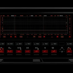 Imagine designing the TARDIS console's critical alert display: a rectangular box with a thin red border on a black background. At the top, "WARNING" in bold red, followed by "Temporal Instability Detected" and a red exclamation mark icon. Include a small warning icon and a "[Details]" button. Make the text flash or scroll for emphasis, ensuring visibility and urgency with bright red elements. This design ensures crucial alerts are clear and prominent, vital for navigating time and space safely.