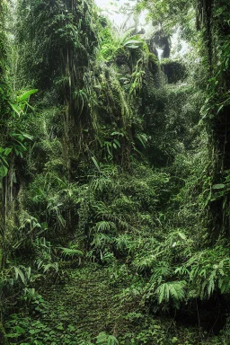 Ancient jungle ,ruins