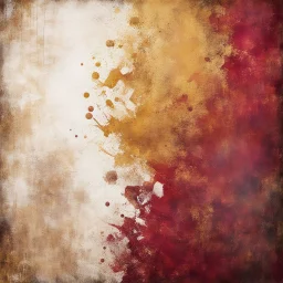 Hyper Realistic grungy-rustic golden, maroon & white multicolor textured background