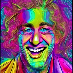 psychedelic laughter