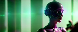 "Her" sci-fi film, android, artificial Intelligence, open source, Lush void, Dystopia, futurism, cyber, imperfection, natural lighting, cinematic, Fuji Film, Anamorphic lens, 2040s, deep depth of field, Solarpunk