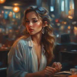 NFT, HD, Hyper-detailed, Photography of my beautiful young girlfriend. trendy art ,art style by Robert Erod and Fabian Perez, abstract, art by Ross Tran style reminiscent of illustrative books, digital art,